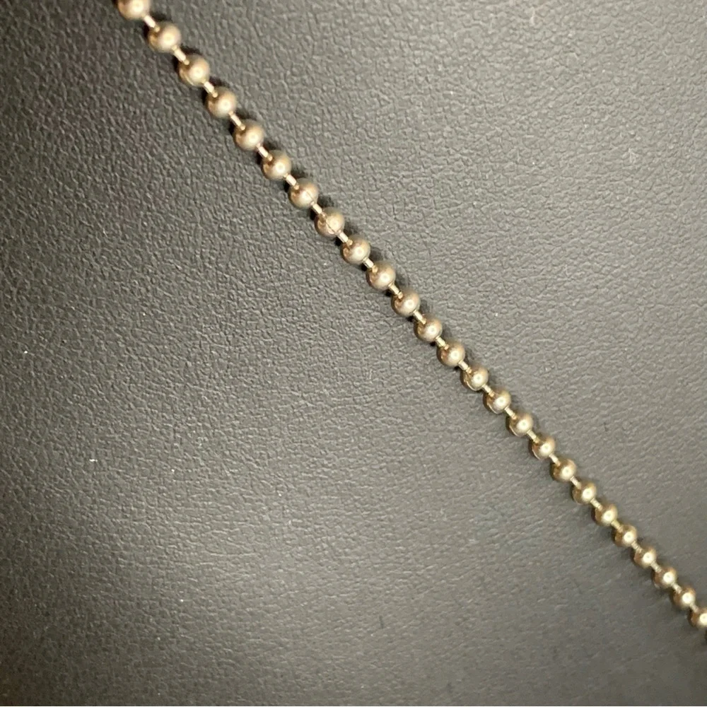 Jewel Kade 2 Silver Pendants, 17 in 1 mm Ball Chain with Jewel Kade Bag